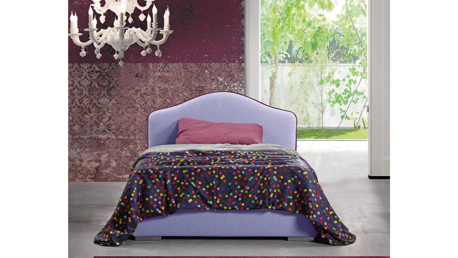 Letto singolo Cassiopea di Lettissimi 