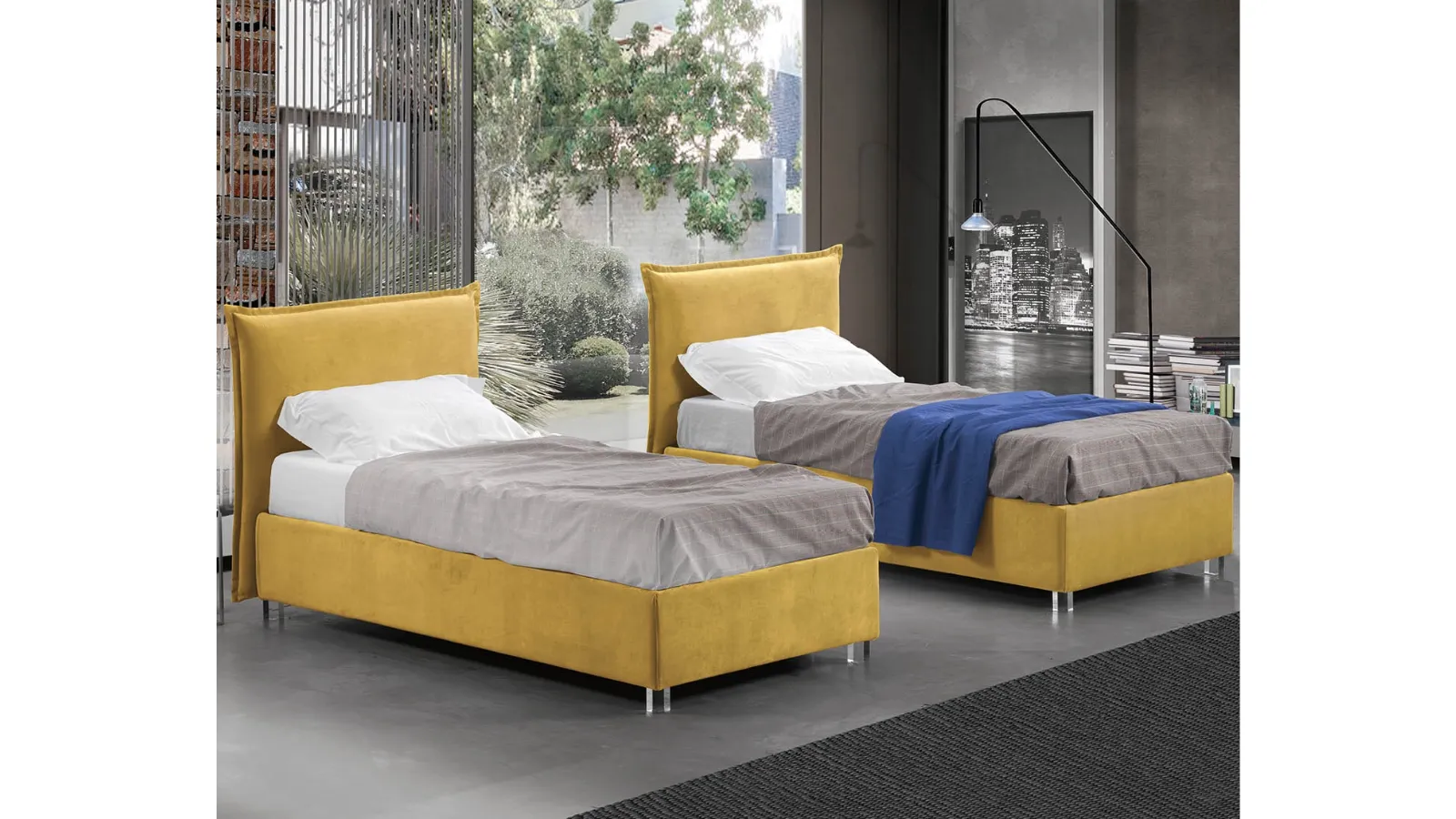 Letto singolo Fenice di Lettissimi 