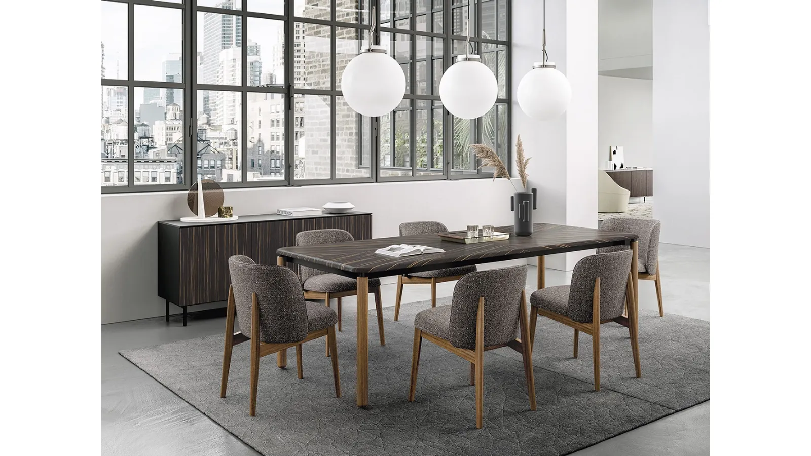 Madia in legno Universal di Calligaris